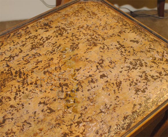 Louis XIV beechwood writing table