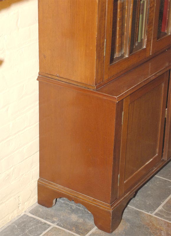 Regency mahogany bookcase