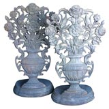 Pair of Stylized Urns