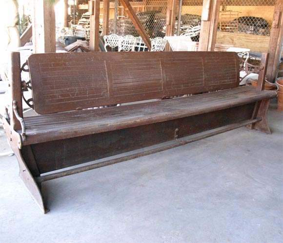 "Trolley" Bench
