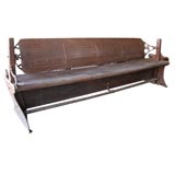 Antique "Trolley" Bench