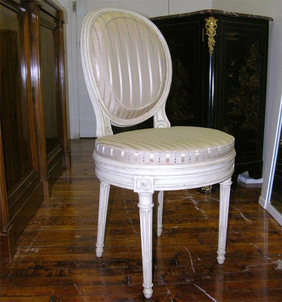 Set of 21 Louis XVI-style dining chairs by Jansen