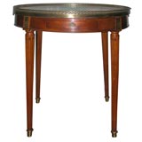 Small Louis XVI style Bouillote table by Jansen