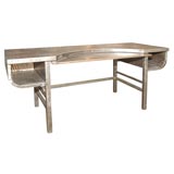 Polished Steel Desk