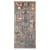 Mabel Hutchinson Sculptural Wood Door