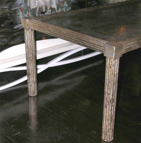 Rectangular Coffee Table by Phillip & Kelvin Laverne For Sale 1