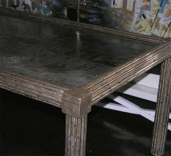 Rectangular Coffee Table by Phillip & Kelvin Laverne For Sale 6