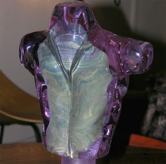 Murano Glass Bust For Sale 2