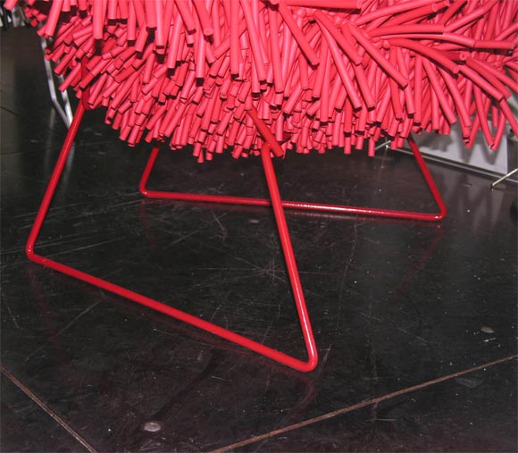 XXI secolo e contemporaneo Sedia Hairy Bertoia Diamond in vendita