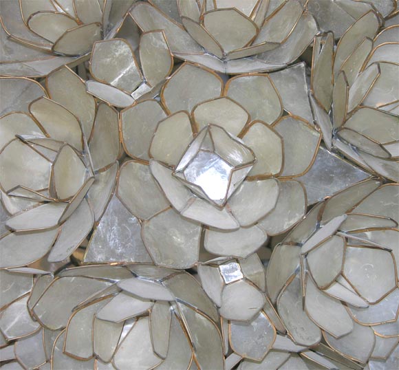 lampadario in madreperla 2