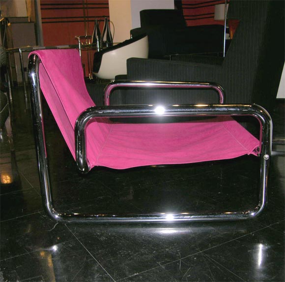 20th Century Totally Tubular Sling Chair