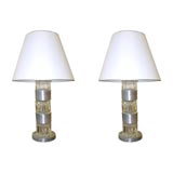 A pair of Table Lamps Des. by Russell Wright