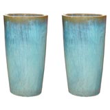 Ceramic pair of jars