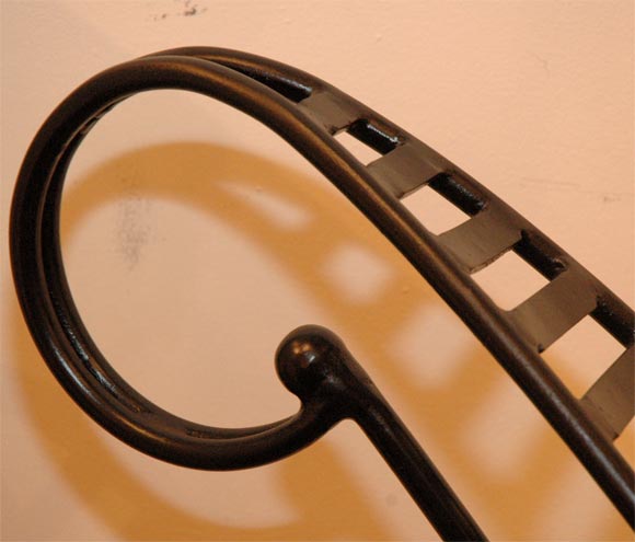 Steel Andre Dubreuil Spine Chair