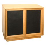 Paul Lazlo solid maple cabinet