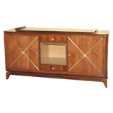 french 1930's rosewood and mahagony sideboard