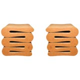 Frank Gehry Corrugated Cardboard Stools