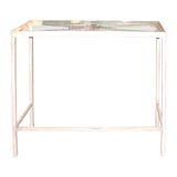 Antique Grille Set into a New Painted Base