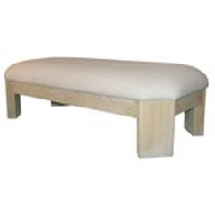 Michael Taylor Upholstered Bench 11