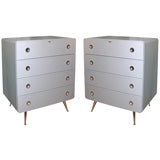 Retro Pair of Bel Air Dressers