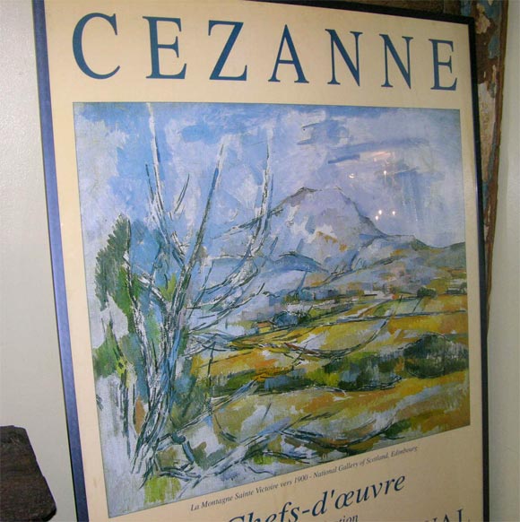 Cezanne "Mont Sainte-Victoire" Oversized Poster