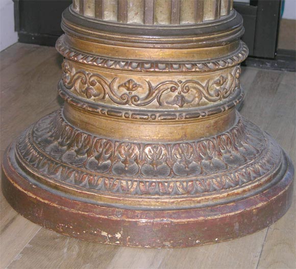 20th Century A round French low side table