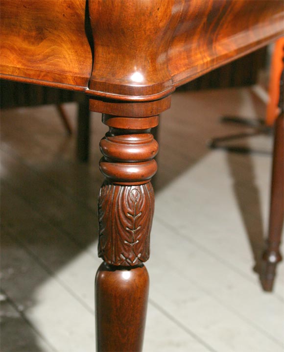 19th Century Mahogany Card Table 1