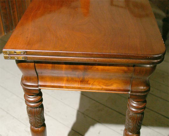 19th Century Mahogany Card Table 3