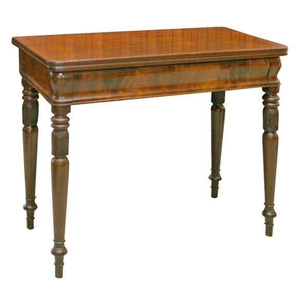 19th Century Mahogany Card Table