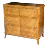 Beidemeier Secretary Chest of Drawers in Birch