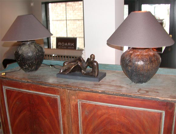 A re-issue using an original Moore mold made in a series of 10. A great decorative piece newly mounted on honed slate.