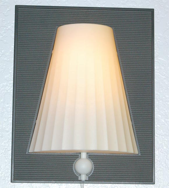 WALL LAMP-TURNED OFF-ON BY PRESSING TO WALL