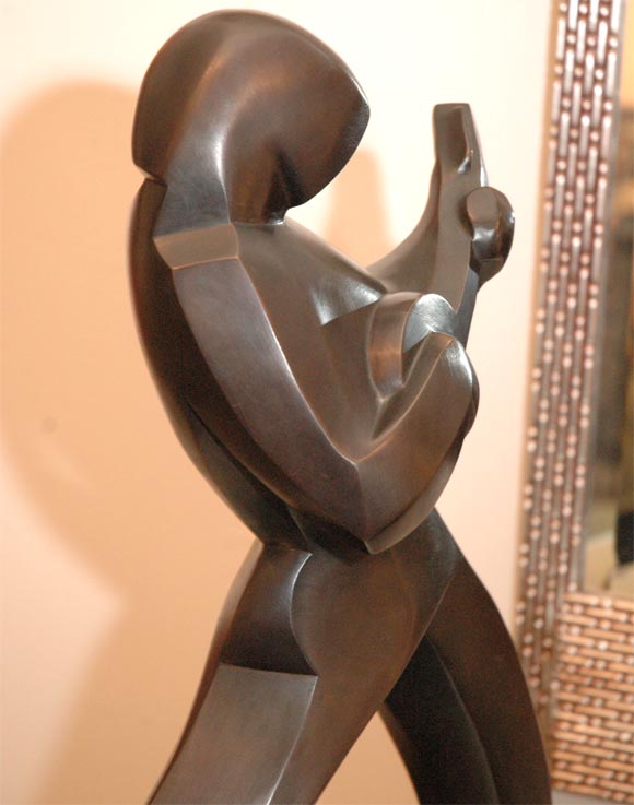 Ferdinand Parpan bronze sculpture, signed and numbered. 2