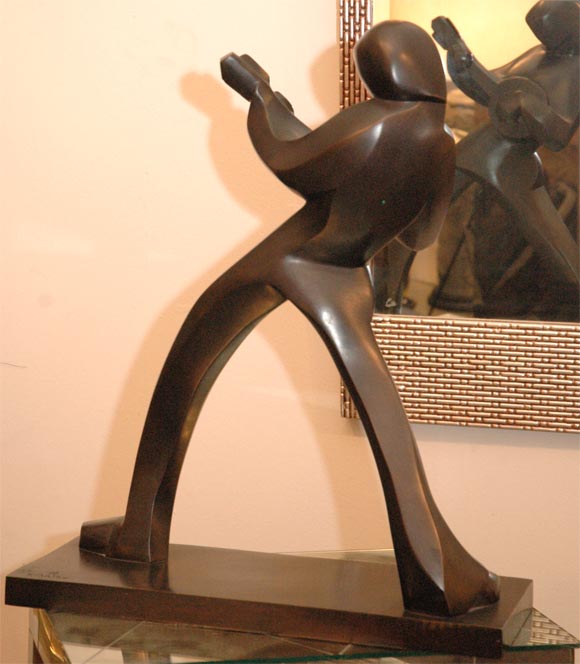 Ferdinand Parpan bronze sculpture, signed and numbered. 3