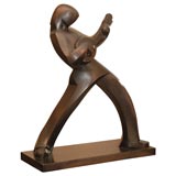 Ferdinand Parpan bronze sculpture, signed and numbered.