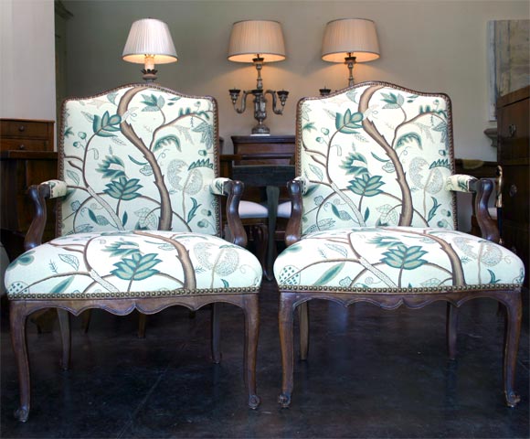 Pair of French Armchairs