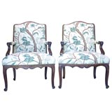 Pair of French Armchairs