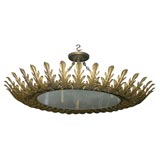 Gilt Metal Sunburst