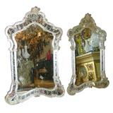 Pair of Venetian Mirrors
