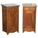 Single Door Cupboard with Zinc Top