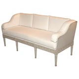 Swedish Neoclassical Painted Settee