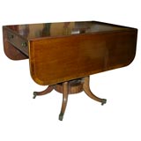 English Regency Mahogany Breakfast Table