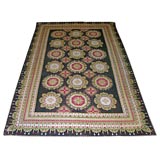 Antique Napoleon III Needlepoint Rug