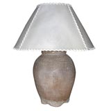Hand-Thrown Earthenware Table Lamp by Michael Taylor