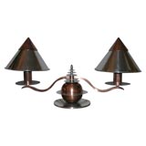 An Art Deco Table Lamp