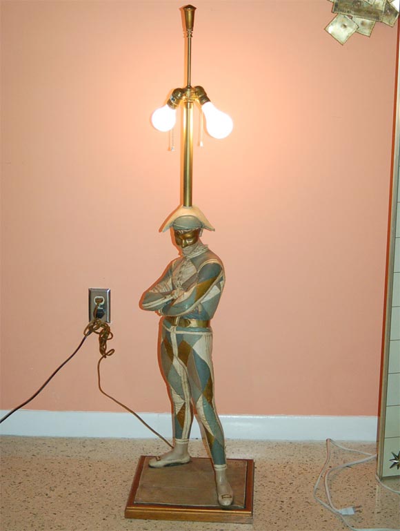 American Monumental Marbro Harlequin Lamp