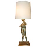 Vintage Monumental Marbro Harlequin Lamp