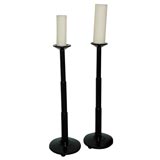 Pair of French Art Deco Candle Sticks