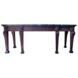 Irish Mahogany Console