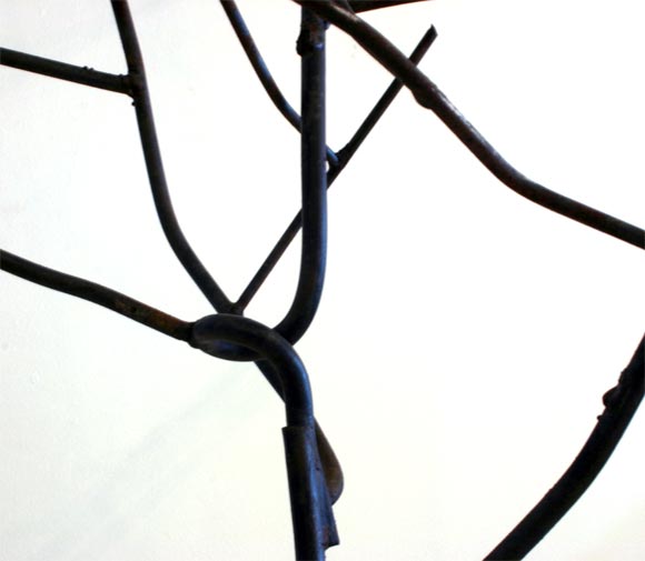 20th Century Metal Tree Sculpture